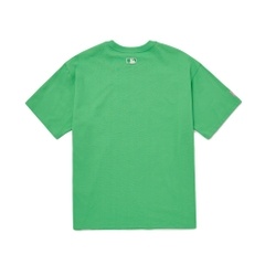 Áo Thun Basic Neon Logo Overfit LA Dodgers N.Green