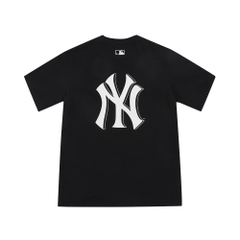 Áo Thun MLB Basic Back Big-Logo New York Yankees Black
