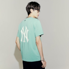 Áo Thun MLB Basic Back Big-Logo New York Yankees Khaki