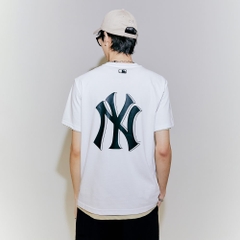 Áo Thun MLB Basic Back Big-Logo New York Yankees White