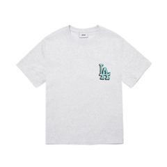 Áo Thun MLB Basic-Back Logo LA Dodgers Melange Grey