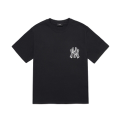 Áo Thun MLB Basic-Back Logo New York Yankees Black