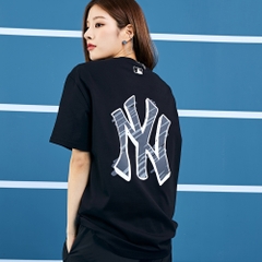 Áo Thun MLB Basic-Back Logo New York Yankees Black