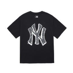 Áo Thun MLB Basic-Back Logo New York Yankees Black