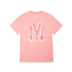 Áo Thun MLB Basic-Back Logo New York Yankees L.Coral