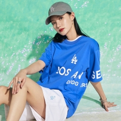 Áo Thun MLB Basic-Canvas LA Dodgers Blue