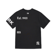 Áo Thun MLB Basic-Canvas New York Yankees Black