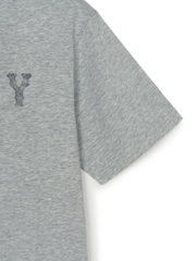 Áo Thun MLB Basic Denim-like Coopers Overfit Short Sleeve T-shirt New York Yankees Grey