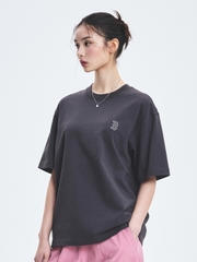 Áo Thun MLB Basic Heavyweight Overfit Short Sleeve T-Shirt Boston Red Sox Grey