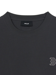 Áo Thun MLB Basic Heavyweight Overfit Short Sleeve T-Shirt Boston Red Sox Grey