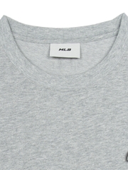 Áo Thun MLB Basic Street Logo Overfit Short Sleeve T-Shirt Boston Red Sox Grey