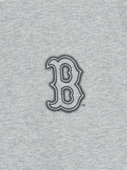 Áo Thun MLB Basic Street Logo Overfit Short Sleeve T-Shirt Boston Red Sox Grey