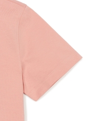 Áo Thun MLB Basic Comfortable Fit Short Sleeve T-Shirt Cleveland Guardians Peach