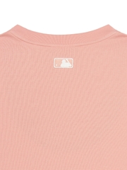 Áo Thun MLB Basic Comfortable Fit Short Sleeve T-Shirt Cleveland Guardians Peach