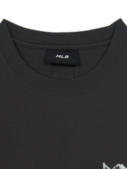 Áo Thun MLB Basic Street Logo Overfit Short Sleeve T-Shirt LA Dodgers Grey