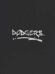 Áo Thun MLB Basic Street Logo Overfit Short Sleeve T-Shirt LA Dodgers Grey