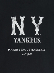 Áo Thun MLB Basic Coopers Logo Mega Overfit Functional Short Sleeve T-Shirt New York Yankees Black