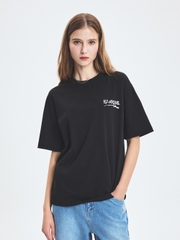 Áo Thun MLB Basic Street Logo Overfit Short Sleeve T-Shirt New York Yankees Black