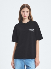 Áo Thun MLB Basic Street Logo Overfit Short Sleeve T-Shirt New York Yankees Black