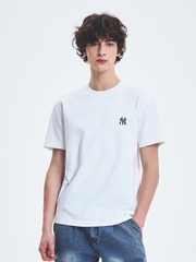 Áo Thun MLB Basic Comfortable Fit Short Sleeve T-Shirt New York Yankees White