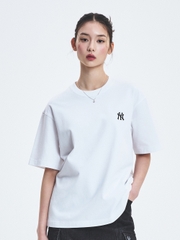 Áo Thun MLB Basic Heavyweight Overfit Short Sleeve T-Shirt New York Yankees White