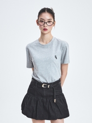 Áo Thun MLB Basic Comfortable Fit Short Sleeve T-Shirt Chicago White Sox Grey [Karina PICK]