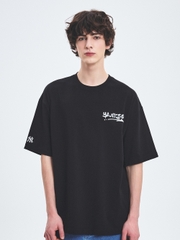 Áo Thun MLB Basic Heavyweight Mega Overfit Short Sleeve T-Shirt New York Yankees Black