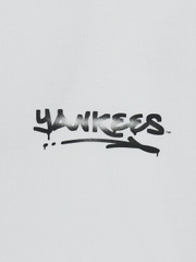 Áo Thun MLB Basic Heavyweight Mega Overfit Short Sleeve T-Shirt New York Yankees White