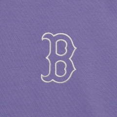 Áo Thun MLB Basic Mega Logo Overfit Boston Red Sox D.Lavender