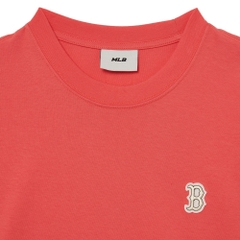 Áo Thun MLB Basic Small Logo Boston Red Sox Coral