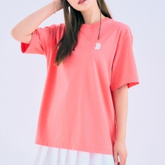 Áo Thun MLB Basic Small Logo Boston Red Sox Coral