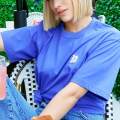 Áo Thun MLB Basic Small Logo Detroit Tigers Purple