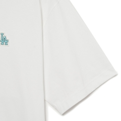 Áo Thun MLB Basic Small Logo LA Dodgers White