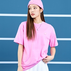 Áo Thun MLB Basic Small-Logo New York Yankees Pink