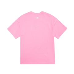 Áo Thun MLB Basic Small-Logo New York Yankees Pink