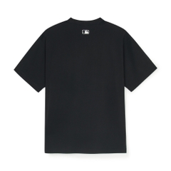 Áo Thun MLB Basic Big Logo Mega Overfit Functional Short Sleeve T-Shirt New York Yankees Black