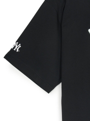 Áo Thun MLB Basic Big Logo Mega Overfit Functional Short Sleeve T-Shirt New York Yankees Black