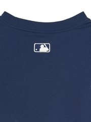 Áo Thun MLB Basic Big Logo Mega Overfit Functional Short Sleeve T-Shirt New York Yankees Navy