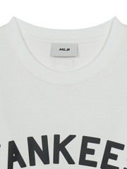 Áo Thun MLB Varsity Big Logo Overfit Short Sleeve T-Shirt New York Yankees White
