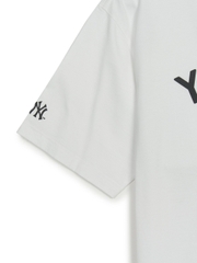 Áo Thun MLB Varsity Big Logo Overfit Short Sleeve T-Shirt New York Yankees White