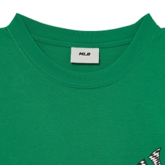 Áo Thun MLB Checkerboard Clipping Logo New York Yankees D.Green