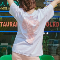 Áo Thun MLB Checkerboard Clipping Logo Philadelphia Phillies White