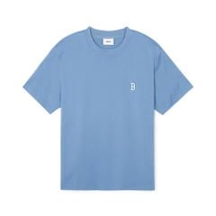 Áo Thun MLB Korea Basic Small Logo T-Shirt Boston Red Sox Indigo