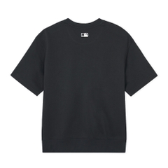 Áo Thun MLB Korea Basic Small Logo Man To Man New York Yankees Black