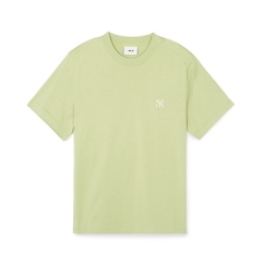 Áo Thun MLB Korea Basic Small Logo T-Shirt New York Yankees Olive