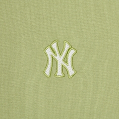Áo Thun MLB Korea Basic Small Logo T-Shirt New York Yankees Olive