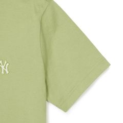 Áo Thun MLB Korea Basic Small Logo T-Shirt New York Yankees Olive