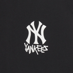Áo Thun MLB Korea Basic Big Logo Func T-Shirt New York Yankees Black