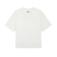 Áo Thun MLB Korea Heart Man to Man New York Yankees Grey