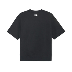 Áo Thun MLB Korea Heart Man to Man New York Yankees Black